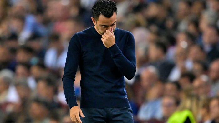 Barcelona manager Xavi Hernandez